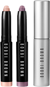 Bobbi Brown City Stroll Mini Long-Wear Cream Shadow Stick Eye Set = Smokey Eye Mascara 3ml + Long-Wear Cream Shado-Go.9g + Long-Wear Cream Shado-Du.9g