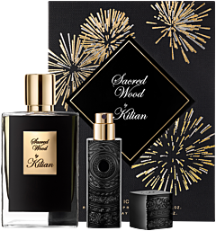 Kilian Paris Sacred Wood Icon Set = EdP Nat. Spray 50 ml + Travel Spray Black leer 7,5 ml