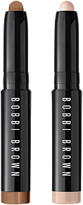 Bobbi Brown Mini Long-Wear Cream Shadow Stick Set = Long-Wear Cream Shadow Stick Golden 9 g  + Long-Wear Cream Shadow Stick Moonstone 9 g
