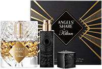 Kilian Paris Angels' Share Icon Set = EdP Nat. Spray  50 ml + Travel Spray Black leer 7,5 ml