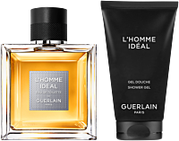 Guerlain L'Homme Idéal Set = EdT Nat. Spray 100 ml + Shower Gel 75 ml